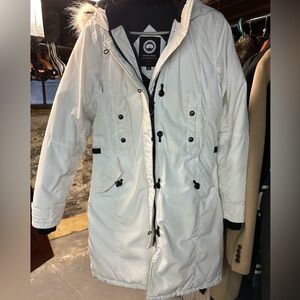Canada Goose Parka - XL - White - Discount Shipping!